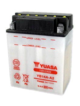Yuasa battery YB14AA2 with acid pack (4)