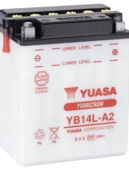 Yuasa battery YB14LA2 with acid pack (4)