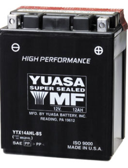 Yuasa battery YTX14AHLBS with acid pack (1)