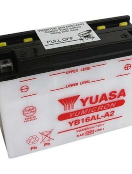 Yuasa battery YB16ALA2 with acid pack (4)