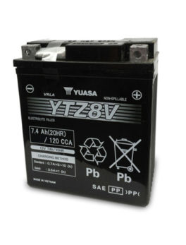 Yuasa battery YTZ8V factory sealed battery