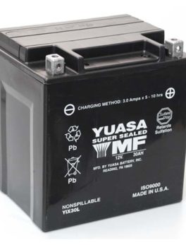 Yuasa battery YTX30LBS with acid pack (1)