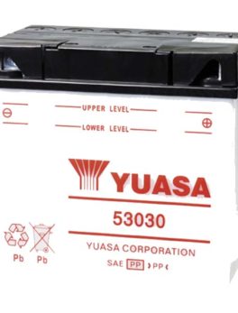 Yuasa battery 53030 with acid pack (2)
