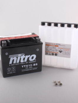 Nitro Battery YTX12BS with acid pack (4)