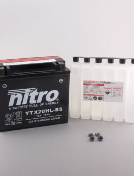 Nitro battery YTX20HLBS with acid pack (2)