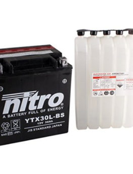 Nitro Battery YTX30LBS with acid pack (2)