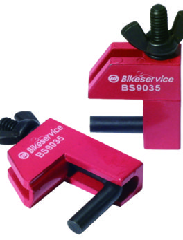 Bikeservice Tools Rubber Line Clamp Set 2pc