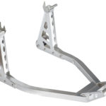 BikeWorkshop JL-M03006 Aluminium rear motorcycle paddock stand with hooks