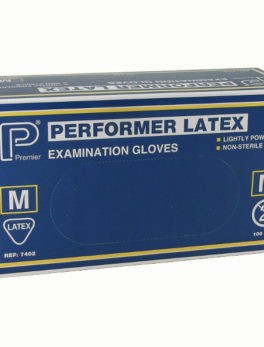 Latex Gloves Med 100 per box 2.25