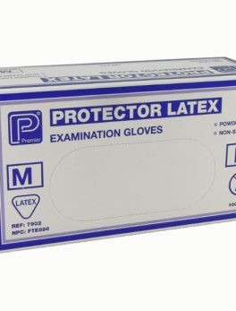 Powder Free Latex Gloves X Lar 100 per box