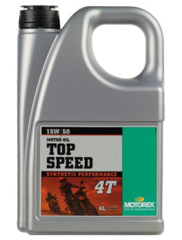 MOTOREX TOP SPEED SYNTH 4T 15/50 4 LT MA2
