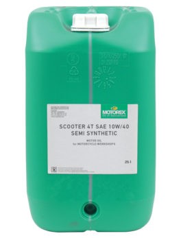 MOTOREX SCOOTER 4T 10/40 25 LT SEMI SYNTH SG