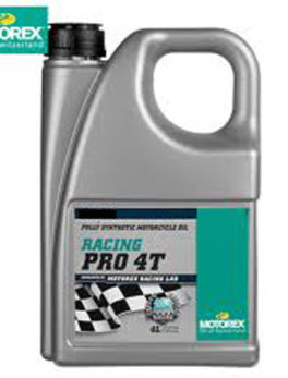 MOTOREX RACING PRO 4T 20/60 4 LT FULLY SYNTHETIC