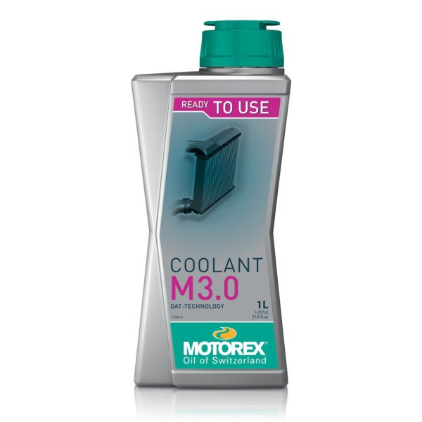MOTOREX X BOTTLE RED COOLANT PRE MIX OAT M3.0 1 LT