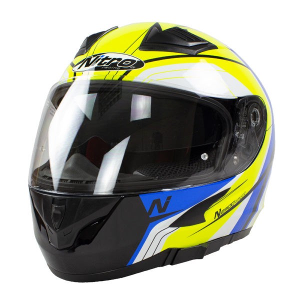 Helmet Nitro N2300 Pioneer Black/Blue/Yellow/white  L - 60 - Image 2