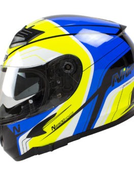 Helmet Nitro N2300 Pioneer Black/Blue/Yellow/white  L - 60