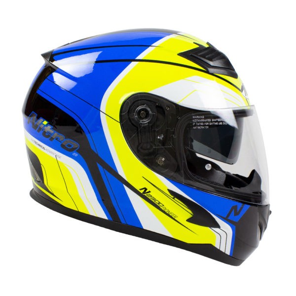 Helmet Nitro N2300 Pioneer Black/Blue/Yellow/white  L - 60 - Image 4