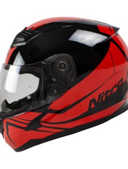 Helmet Nitro N2400 Rogue Blk/Red Pin Lock Ready Xl 62