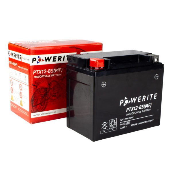BATTERY PTX12BS MF SEALED POWERITE FULL BOX  OF  6 - Image 2