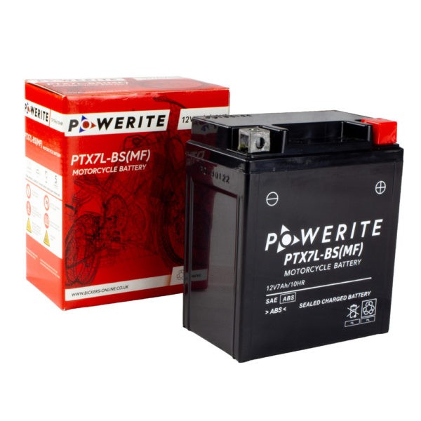 BATTERY PTX7LBS MF SEALED POWERITE FULL BOX  OF  8 - Image 2