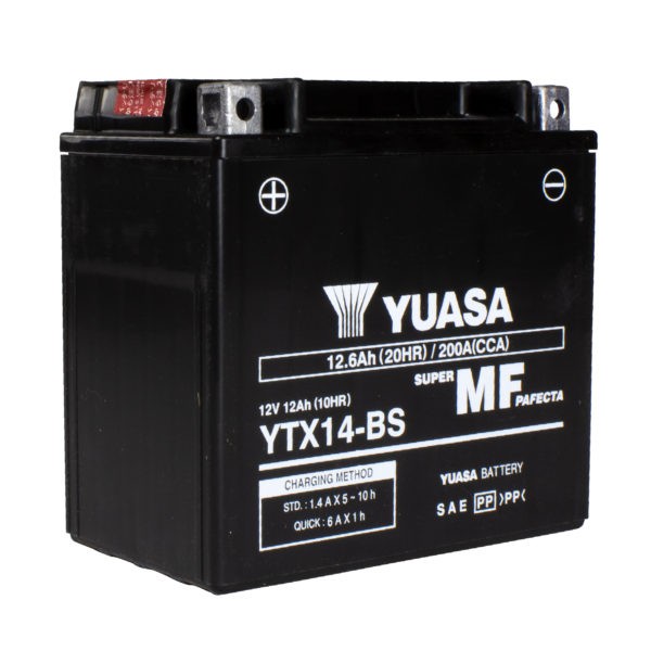 Yuasa battery YTX14BS with acid pack (4)