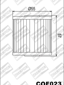 CHAMPION OIL FILTER COF023 - HF123 / SF4002