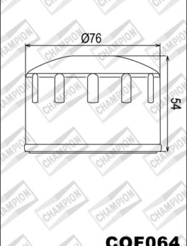 CHAMPION OIL FILTER COF064 - HF164