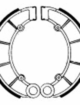 FERODO FSB794 Brake shoe set / 710 / VB419
