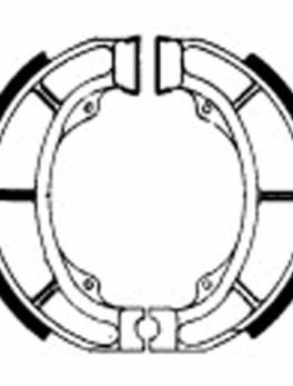 FERODO FSB777 Brake shoe set / 624 / VB328