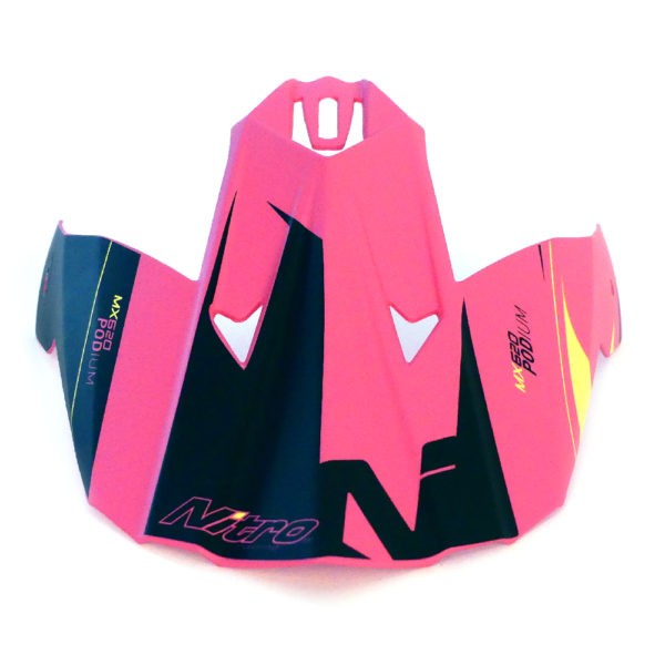Peak Satin Pink / Yellow / Black Nitro MX620 JUNIOR - Image 2
