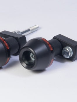 Race Track Crash Protector set Black SV 650 / S 03- 09
