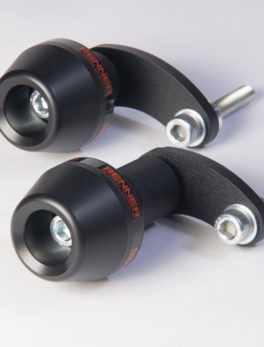 Race Track Crash Protector set Black GSX-R 600/750 11-17 (T10326)