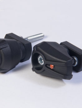 X-Pads Crash Protector set Black CBR 900RR 929RR 954RR 00- 03