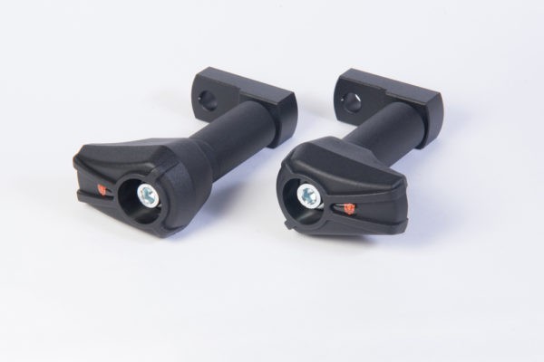 X-Pads Crash Protector set Black CBR 600 RR 07- 08
