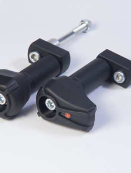 X-Pads Crash Protector set Black Z 750 / Z1000 - 06