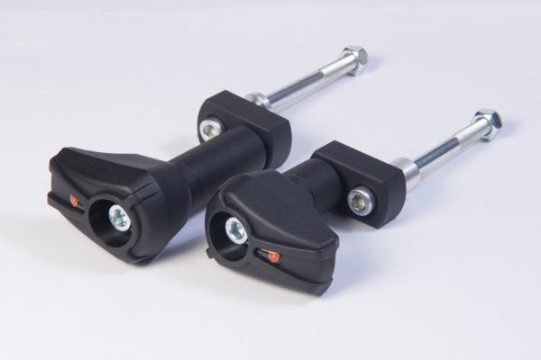 X-Pads Crash Protector set Black ER 6 N 12-