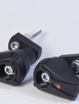 X-Pads Crash Protector set Black ZX 10 R 17-