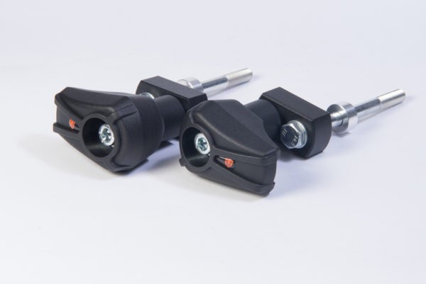 X-Pads Crash Protector set Black GSX-R 600/750 06- 10