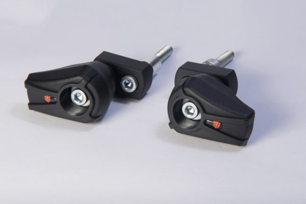 X-Pads Crash Protector set Black GSX-S