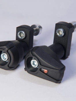 X-Pads Crash Protector set Black YZF R6 06-