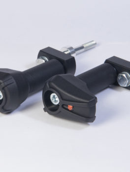 X-Pads Crash Protector set Black FJR 1300 06- 12