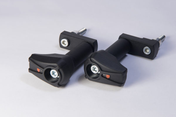 X-Pads Crash Protector set Black YZF R1 07- 08