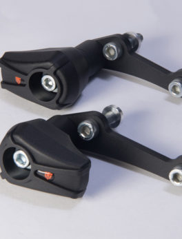 X-Pads Crash Protector set Black XJ6 F / Diversion