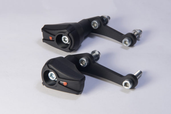 X-Pads Crash Protector set Black XJ6 F / Diversion