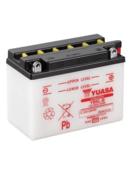 Yuasa battery YB6LB with acid pack (10)