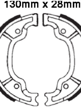 DELTA BRAKE SHOES DS135 Y527 VB239