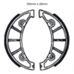 DELTA BRAKE SHOES DS156 Y533 VB244