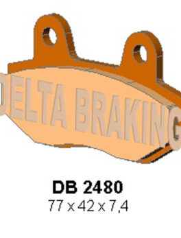 DELTA ORD(QDD) OFF ROAD PADS DB2480 (FA86 VD131)
