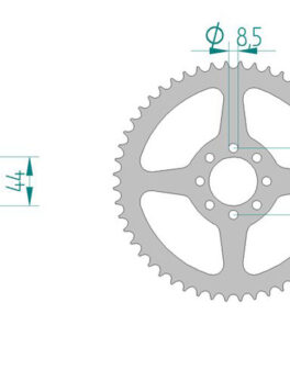832-38 SPROCKET REAR - AFAM 12100-38