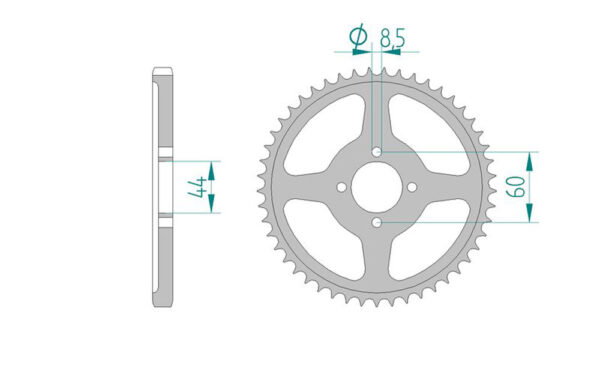Sprocket Rear 833-41